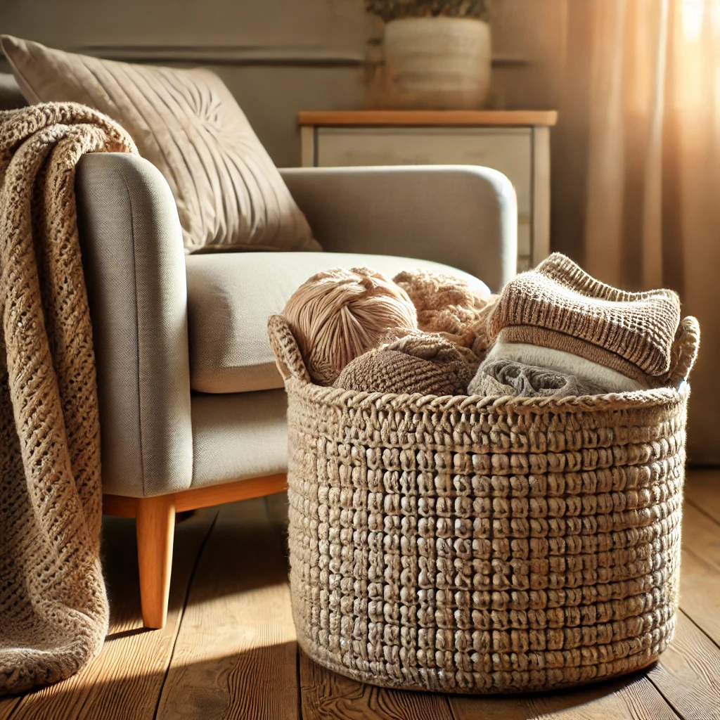 Como Fazer Croche com Fio de Malha para Decoracao Passo a Passo